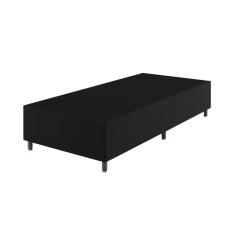 Base Box Solteiro Class (38x96x203cm) Preto - Casa Giulia