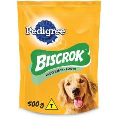 Biscoito Pedigree Biscrok Multi para Cães Adultos 500g