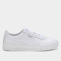 Tênis Puma Carina Lux Bdp Feminino, Branco perolado, 37