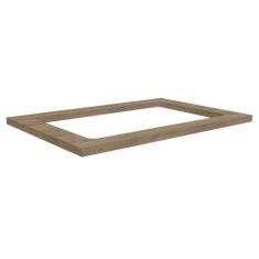 Tampo p/ Balcão Cozinha  E608 80cm  Cooktop Nogal - Kappesberg