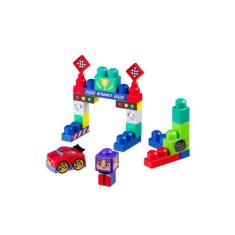 Blocos de Montar Cubic Jr Blocos City Car 21pcs Multikids - BR1395