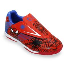 Chuteira Infantil Futsal Dray Marvel Homem Aranha - Azul e Vermelho, 2