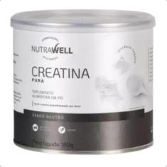 Creatina Pura 100% Monohidratada 180g Nutrawell, Neutro