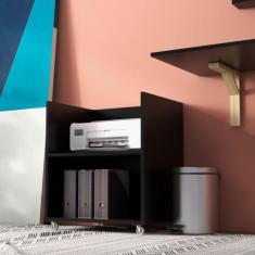 Carrinho Auxiliar de Escritório para Impressora com Rodinhas 360 - Imp