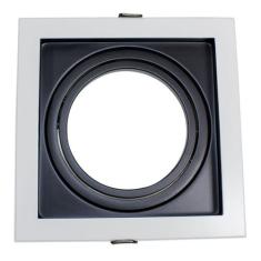 kit 3 Spot Embutir Recuado Conecta Bella Iluminação Preto e Branco Ar1