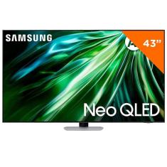 Smart TV 43 Polegadas Samsung NEO QLED 4K com Gaming Hub, QN43QN90DA