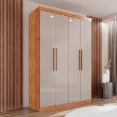 Guarda-roupa Ubatuba Plus 4 Portas 3 Gavetas - Valverde Móveis