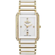 Relógio Technos Feminino Ceramic-saphire Dourado - Gn10ax-4b Gn10ax-4b