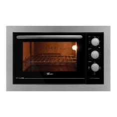 Forno Elétrico de Embutir Fischer Fit Line Inox 48L 34493-9548