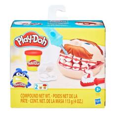Kit Massinha Play Doh Brincando De Dentista - Hasbro E4919, Colorido, 