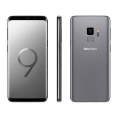 Smartphone Samsung Galaxy S9 128Gb Cinza 4G - 4Gb Ram Tela 5.8 Câm. 12