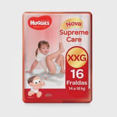 Fralda Huggies Supreme Care Xxg 16 Un