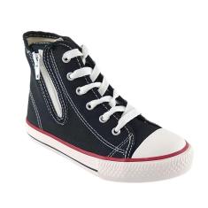 Tenis Botinha Infantil Casual Com Zíper Street Star ST0865