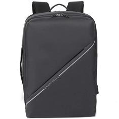 Mochila durável, mochila para laptop de viagem de negócios com porta de carregamento USB, mochila para computador de trabalho, mochila escolar para homens femininos ao ar livre