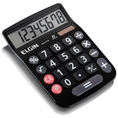 Calculadora de 8 Dígitos MV - 4133 Preta - Elgin