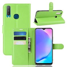 Capa para Vivo Y3 Capa flip carteira de couro para Vivo Y3 Capa de proteção de telefone A capa com design simplificado