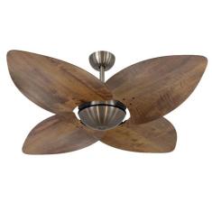 Ventilador Teto Volare Bronze Dunamis Rádica Imbuia 220V, 220V