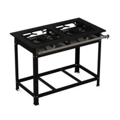 Fogão Industrial 30x30 P7 2 Bocas Alta Pressão - JL Colombo