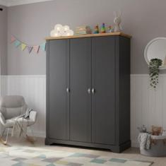 Guarda Roupa Infantil 3 Portas Toledo - Edez