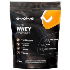 100% whey premiun  837g EVOLVE, chocolate