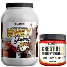 WHEY Gourmet 3w pro Morango 900g Com Beta alanina e creatina que Growth Creatina BCAA Pré Treino-Unissex