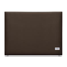 Cabeceira Sena Veluto Marrom Casal (12x140x125) - Ortobom