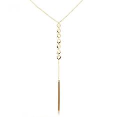 Colar Cumprido Com Mini Pérolas E Fio [f027]