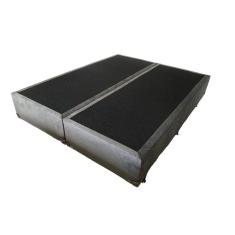Base Box Suede 158X198X30 43 Cm Ortolar