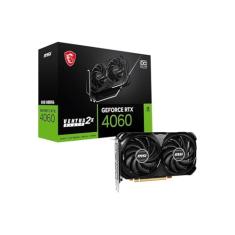 Placa de Vídeo MSI NVIDIA GeForce - Ventus, 2x, RTX 4060, 8GB, DDR6, 128 Bits