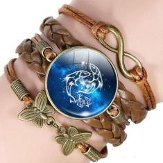 Pulseira Personalizada Do Signo De Libra Da Astrologia - RecantoAstral