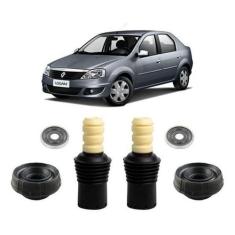 2 Kit Do Amortecedor Dianteiro Logan 2007 2008 2009 2010 11 - Qualykit