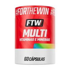 Multi Vitaminas E Minerais Pote 60 Cápsulas - Ftw