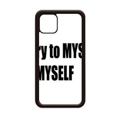 Capa Pray to Myself for Myself para iPhone 12 Pro Max para Apple Mini Mobile Case