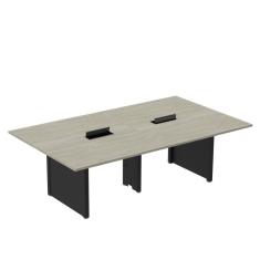 Mesa de Reunião 2400x1400 Mrcpb2414pp Nogueira Casablanca