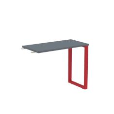 Mesa Complemento 900x450mm Mcp90/45p25tub Grafito/Vermelho