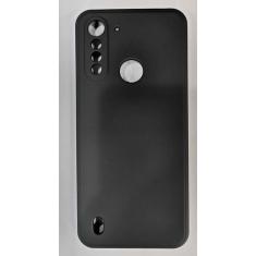 Capa Capinha Silicone Aveludada Premium moto g8 power lite - sem, pret