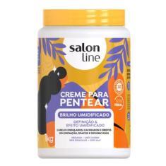 Creme para pentear salon line brilho umidificado 1kg
