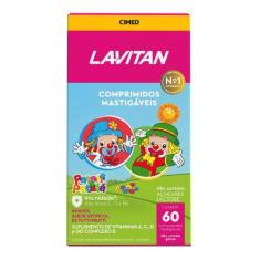 Polivitamínico Lavitan Kids Tutti-Frutti Infantil 60 comprimidos