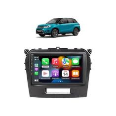 Kit Multimídia Grand Vitara 2016 / 2022 9 Pol Android Carplay 2/32GB -