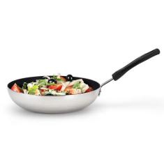 Frigideira Wok em Alumínio com Revestimento Interno Antiaderente 28cm 