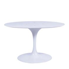 Base Mesa Saarinen Tulip Jantar Oval - Branca