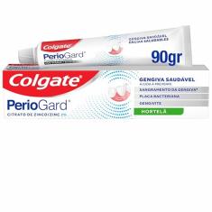 Colgate Creme Dental PerioGard Gengiva Saudável 90g, Fórmula Avançada para Ação Antibacteriana Prolongada, Previne Problemas na Gengiva