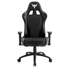 Cadeira Gamer Raven X-20 Estrutura de Metal, braço 2d Encosto reclinável até 180 Graus Preta - Flexinter