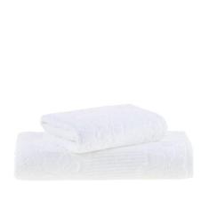 Jogo De Toalhas Buddemeyer Lollipop Banho 2 Peças Branco