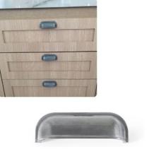 Puxador Concha Colonial Puxador para armário de cozinha Puxadores para