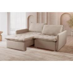 Sofá Cama Retrátil 200 Cm Califórnia - Zurc Decor