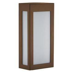 Arandela Externa Prime Marrom Dital, Marrom
