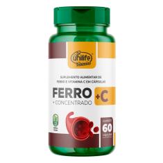 Ferro com Vitamina C 500mg 60 Cápsulas - Unilife