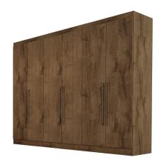 Guarda Roupa Oslo 6 Portas 4 Gavetas MDF - MadeMarcs