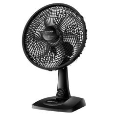 Ventilador de Mesa Mondial 30cm 6 Pás 3 Velocidades 110V, Preto, 110V
